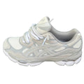 Double laced Asics Gel Nyc cloud grey
